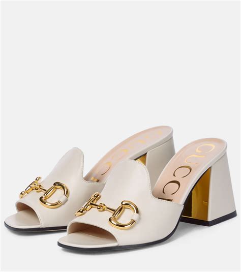 gucci clog mules|Gucci horsebit mules.